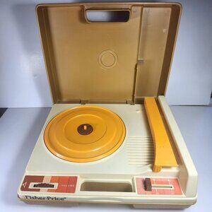 Fisher Price Phonograph Record Player 825 Tested Working Turn Table Vintage 1978